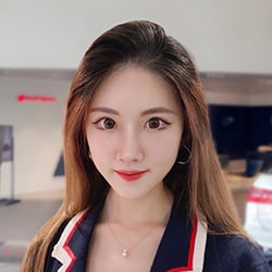 Staff member Anna Kim from 0683a1c94fe8