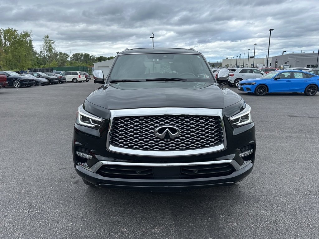 Used 2022 INFINITI QX80 Sensory 4WD with VIN JN8AZ2BE0N9291105 for sale in Rochester, NY