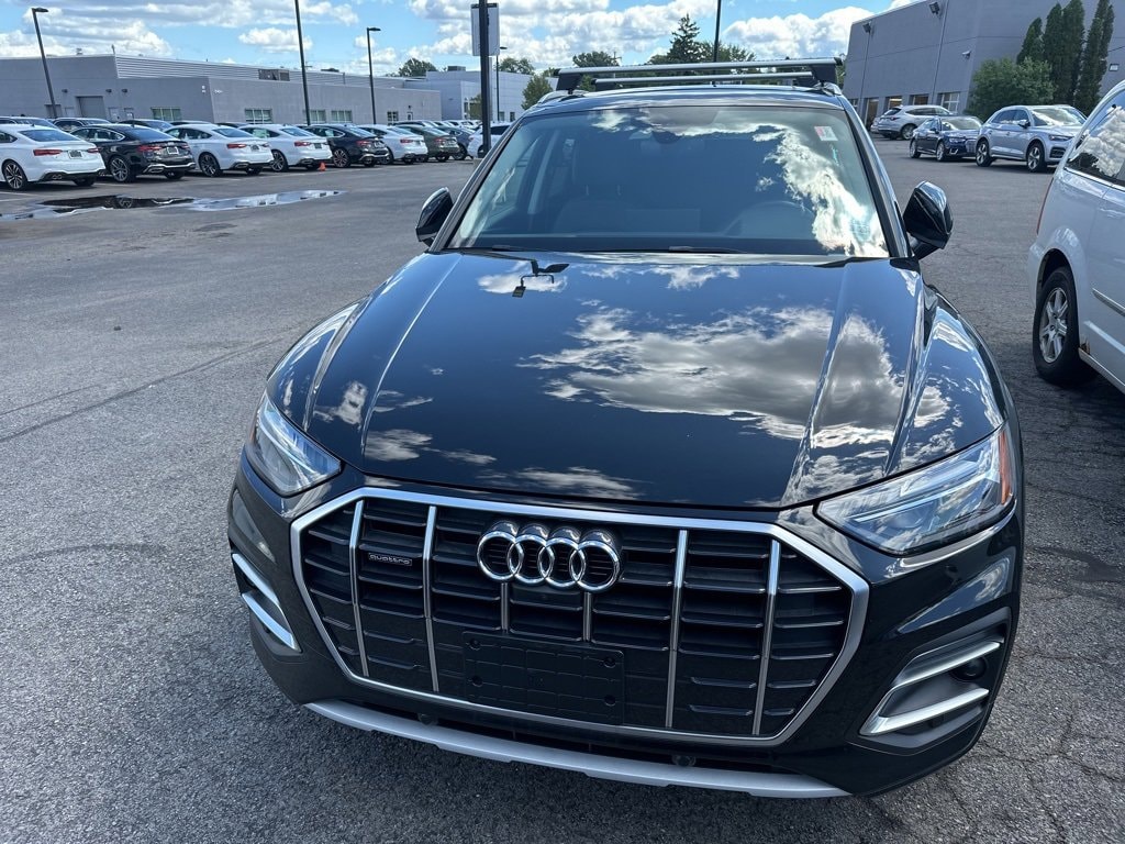 Used 2021 Audi Q5 Premium Plus with VIN WA1BAAFY9M2041417 for sale in Rochester, NY