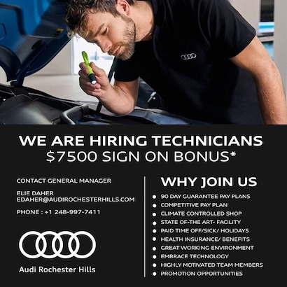 Audi Careers | Join Our Team at Audi Rochester Hills