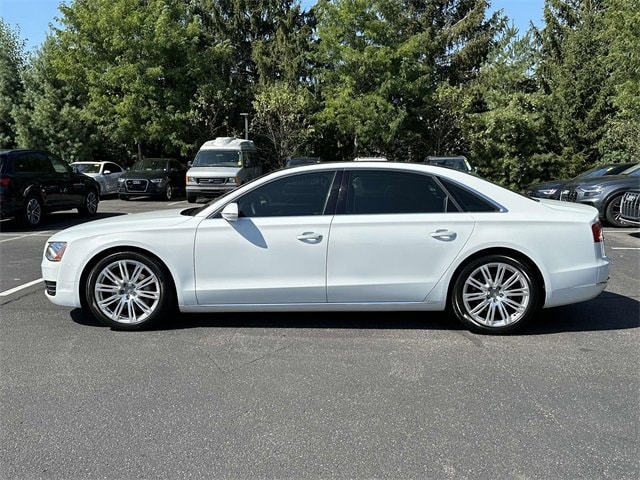 Used 2014 Audi A8 Base with VIN WAURGAFD2EN003296 for sale in Rochester, MI