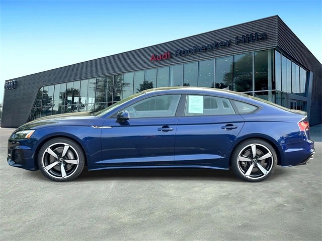 Certified 2025 Audi A5 Sportback Premium Plus with VIN WAUFACF57SA014791 for sale in Rochester, MI