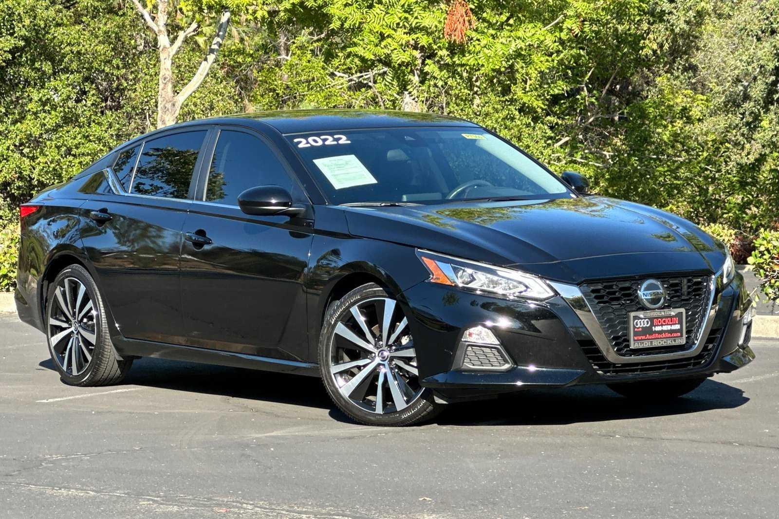 Used 2022 Nissan Altima SR with VIN 1N4BL4CV7NN406274 for sale in Rocklin, CA