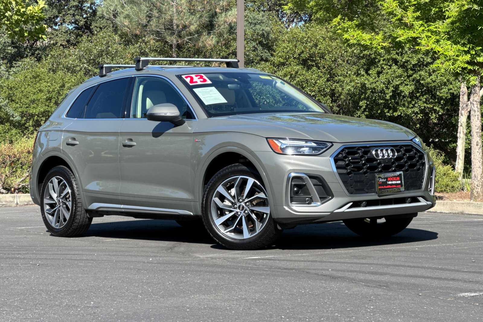 Used 2023 Audi Q5 Premium Plus with VIN WA1EAAFY6P2060797 for sale in Rocklin, CA