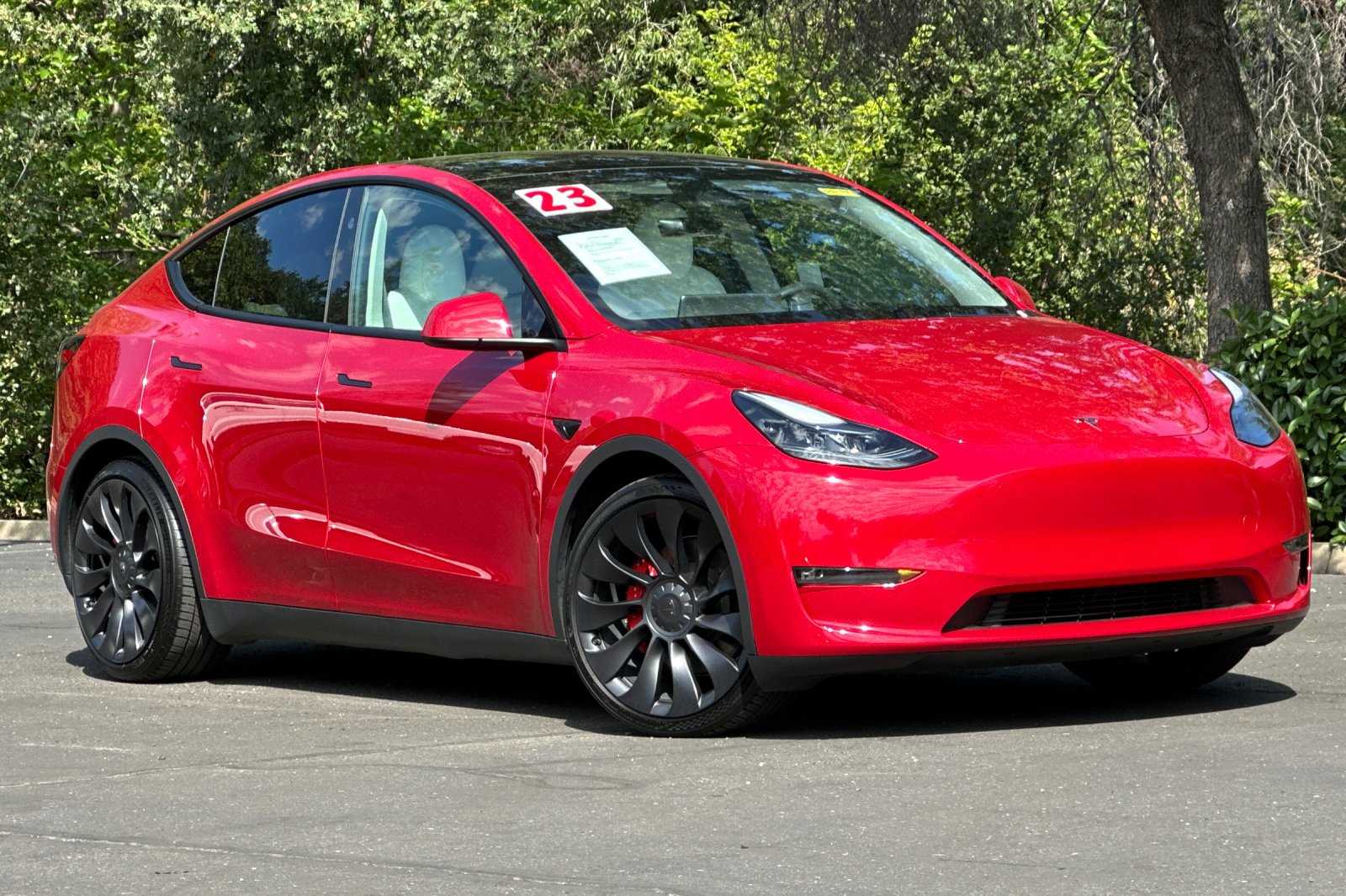 Used 2023 Tesla Model Y Performance with VIN 7SAYGDEF1PF900276 for sale in Northfield, Minnesota
