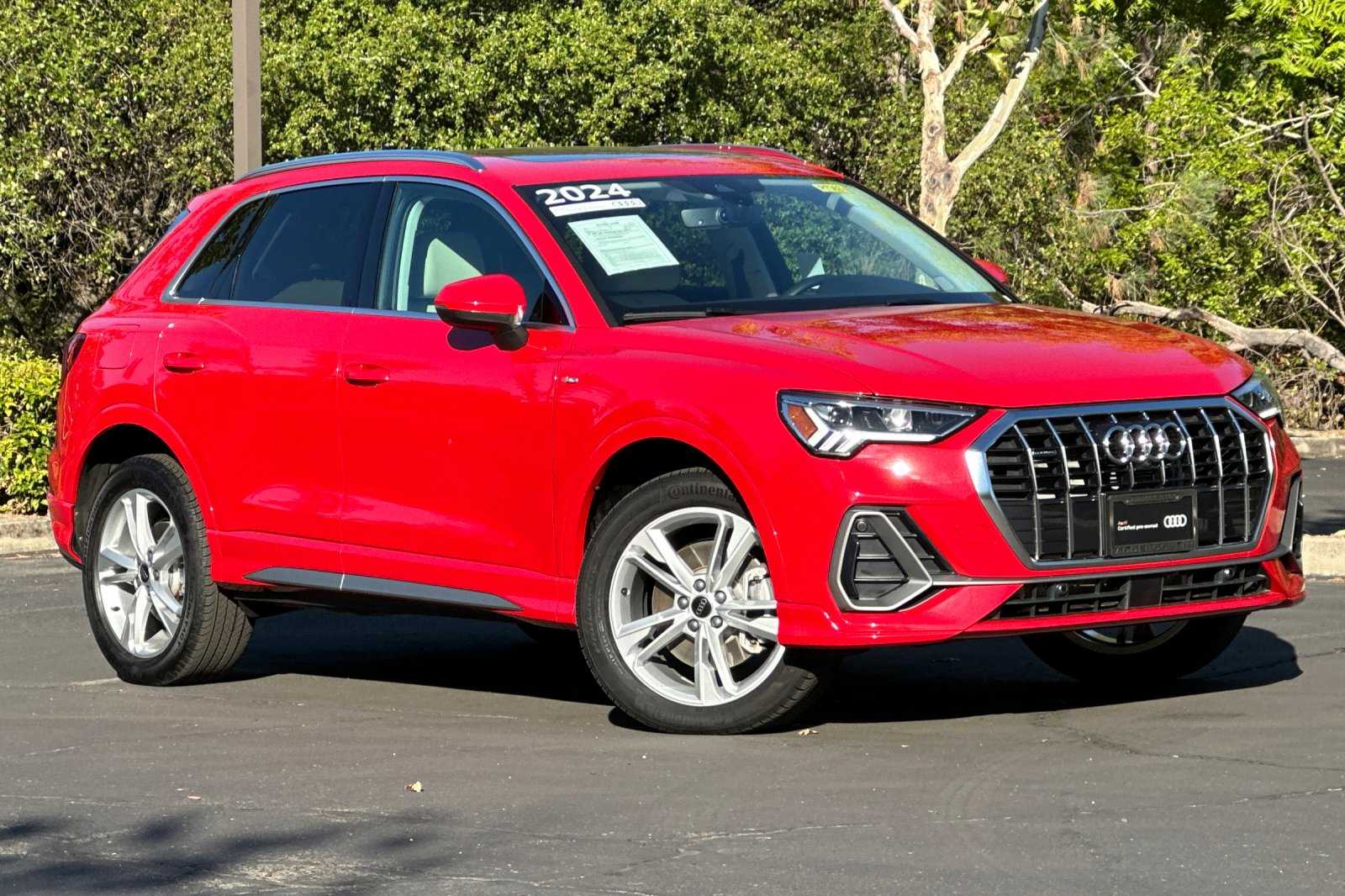 Certified 2024 Audi Q3 S Line Premium Plus with VIN WA1EECF34R1020926 for sale in Rocklin, CA