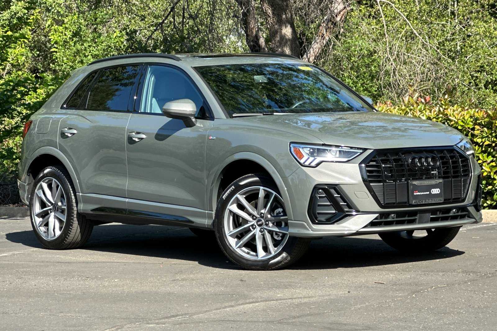 Certified 2025 Audi Q3 S Line Premium with VIN WA1DECF38S1007985 for sale in Rocklin, CA