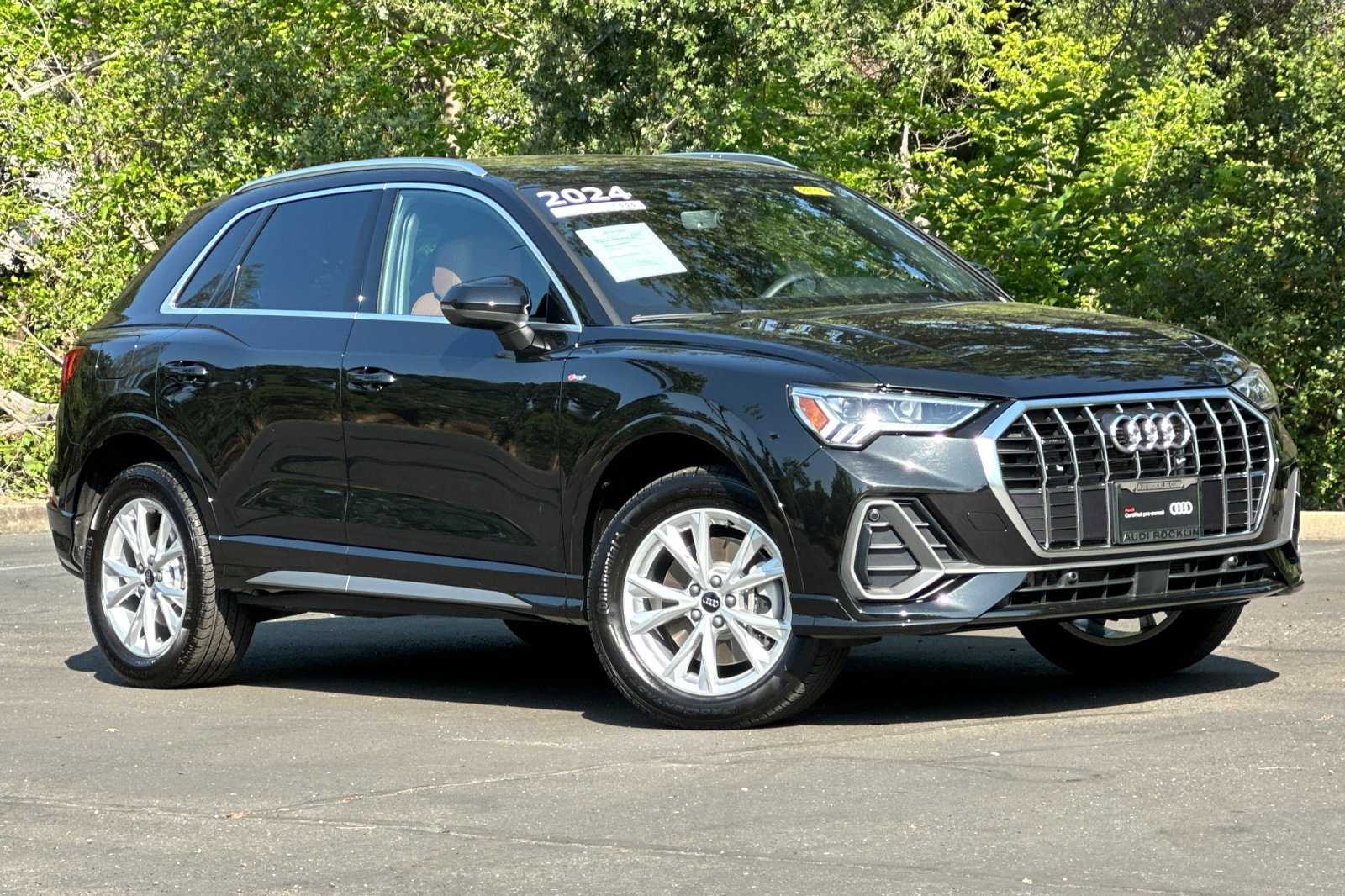 Certified 2024 Audi Q3 S Line Premium with VIN WA1DECF3XR1202335 for sale in Rocklin, CA