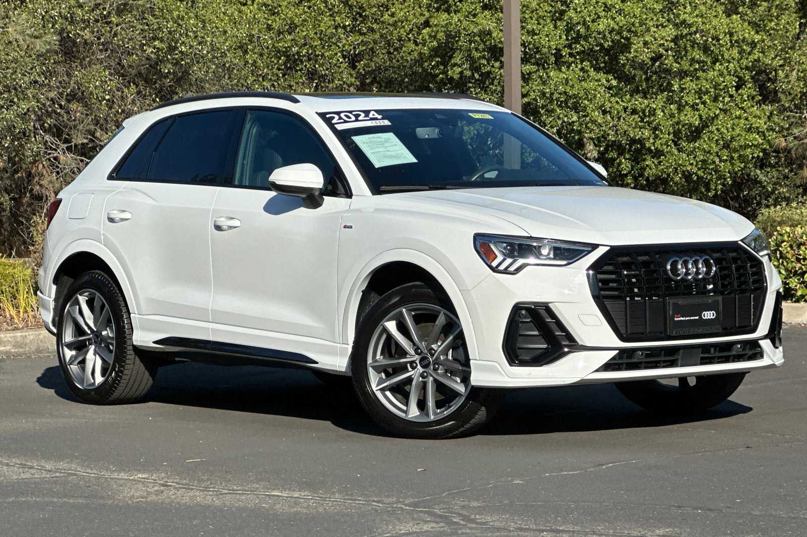 Certified 2024 Audi Q3 S Line Premium Plus with VIN WA1EECF33R1028161 for sale in Rocklin, CA