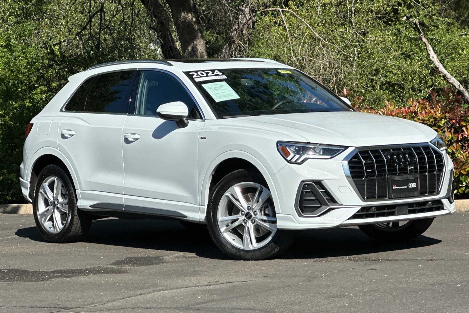 Certified 2024 Audi Q3 S Line Premium Plus with VIN WA1EECF32R1167682 for sale in Rocklin, CA