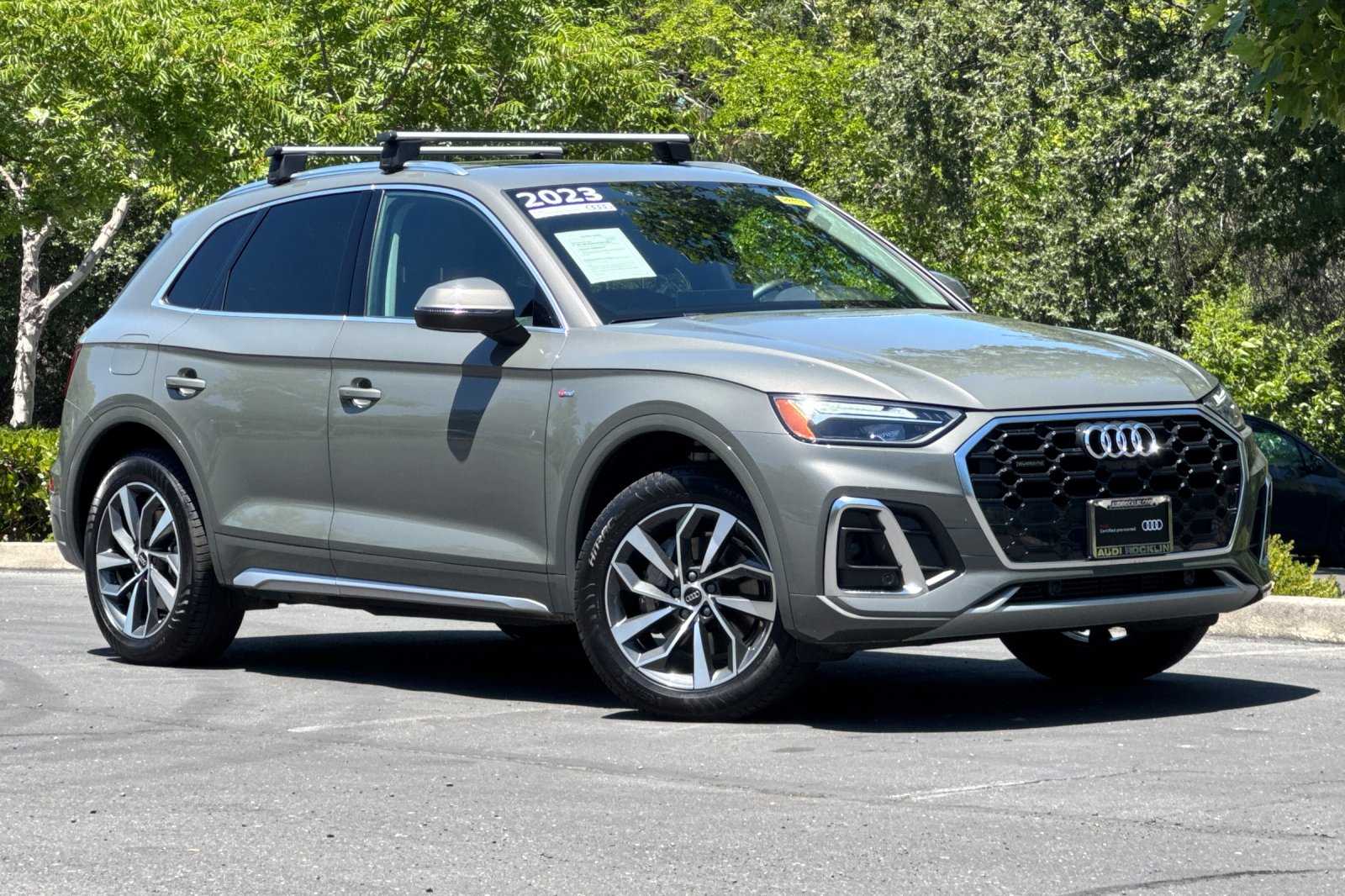 Certified 2023 Audi Q5 Premium Plus with VIN WA1EAAFY5P2063951 for sale in Rocklin, CA