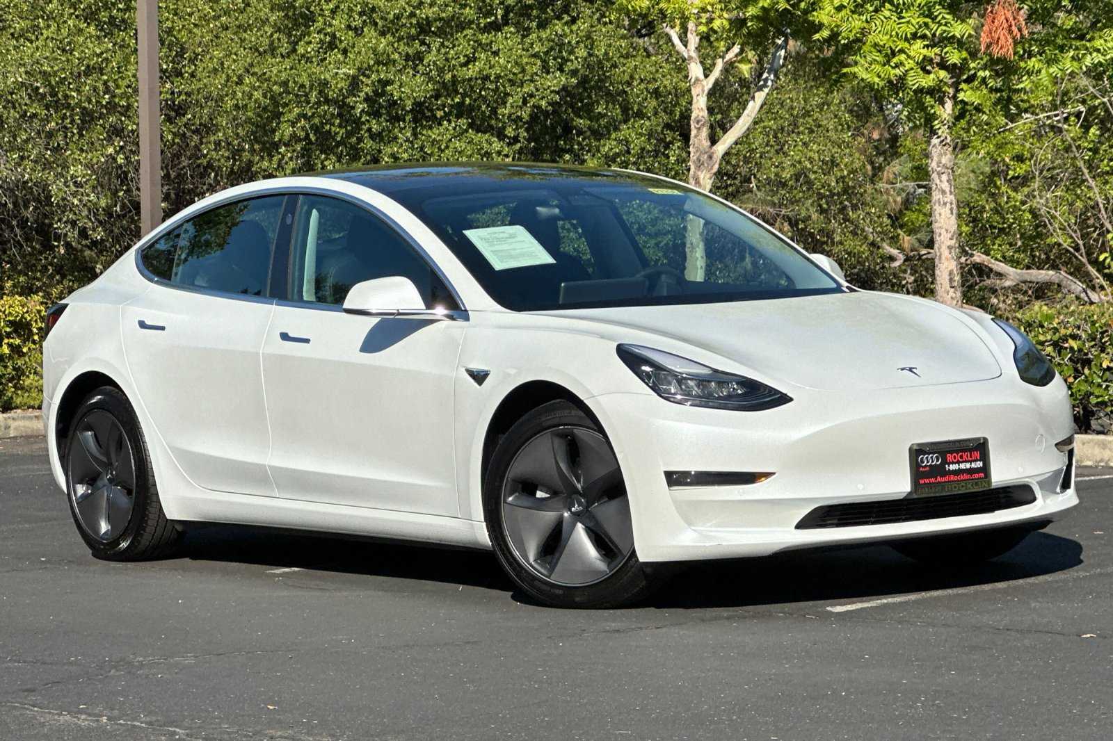 Used 2020 Tesla Model 3 Base with VIN 5YJ3E1EB0LF619461 for sale in Rocklin, CA