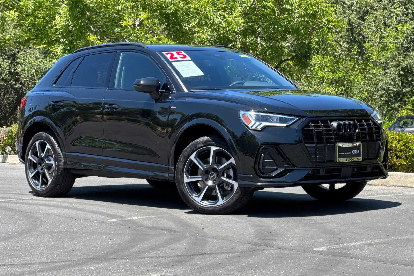 Used 2025 Audi Q3 S Line Premium Plus with VIN WA1EECF34S1014873 for sale in Rocklin, CA