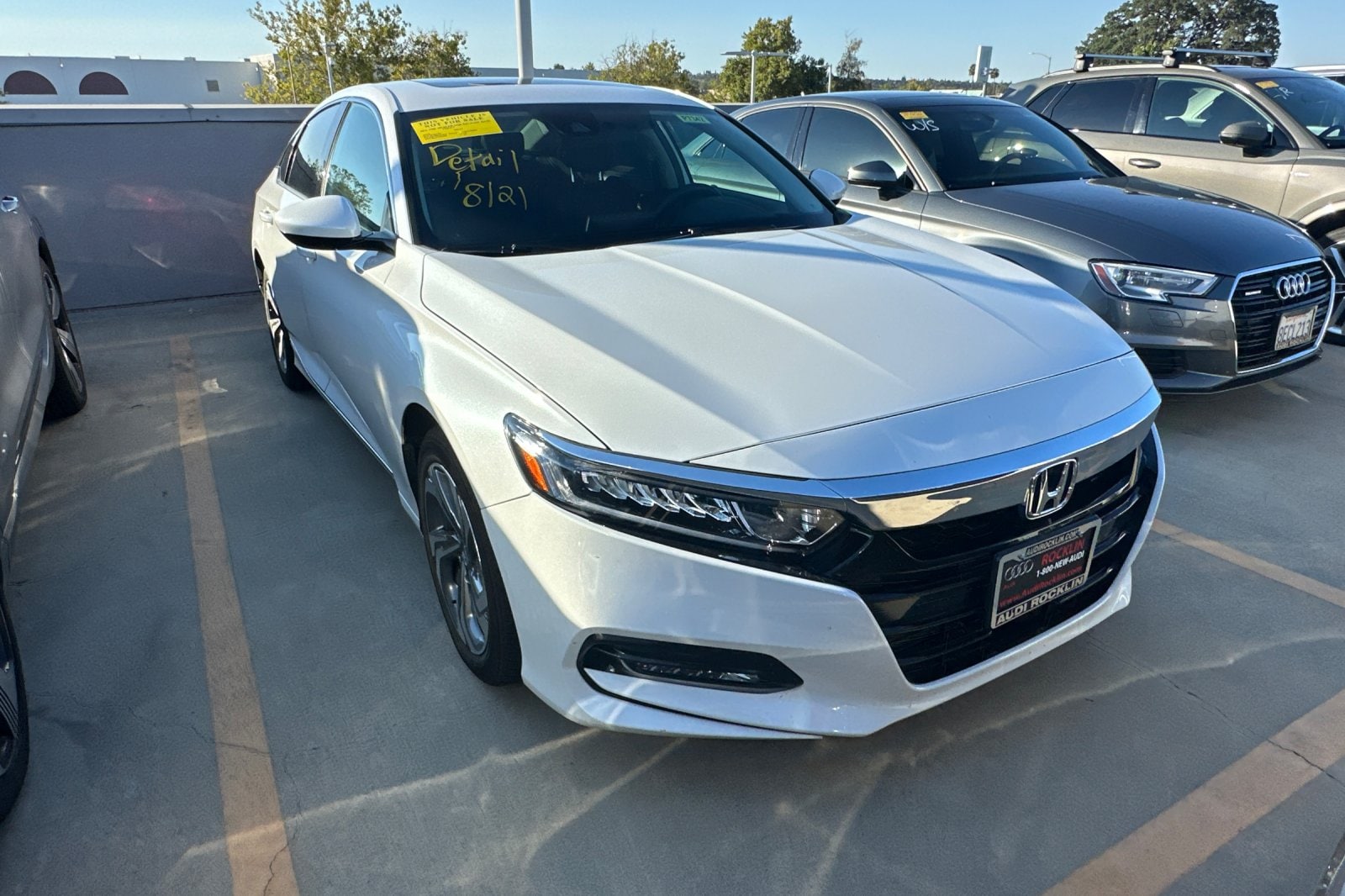 Used 2019 Honda Accord EX with VIN 1HGCV1F48KA176405 for sale in Rocklin, CA