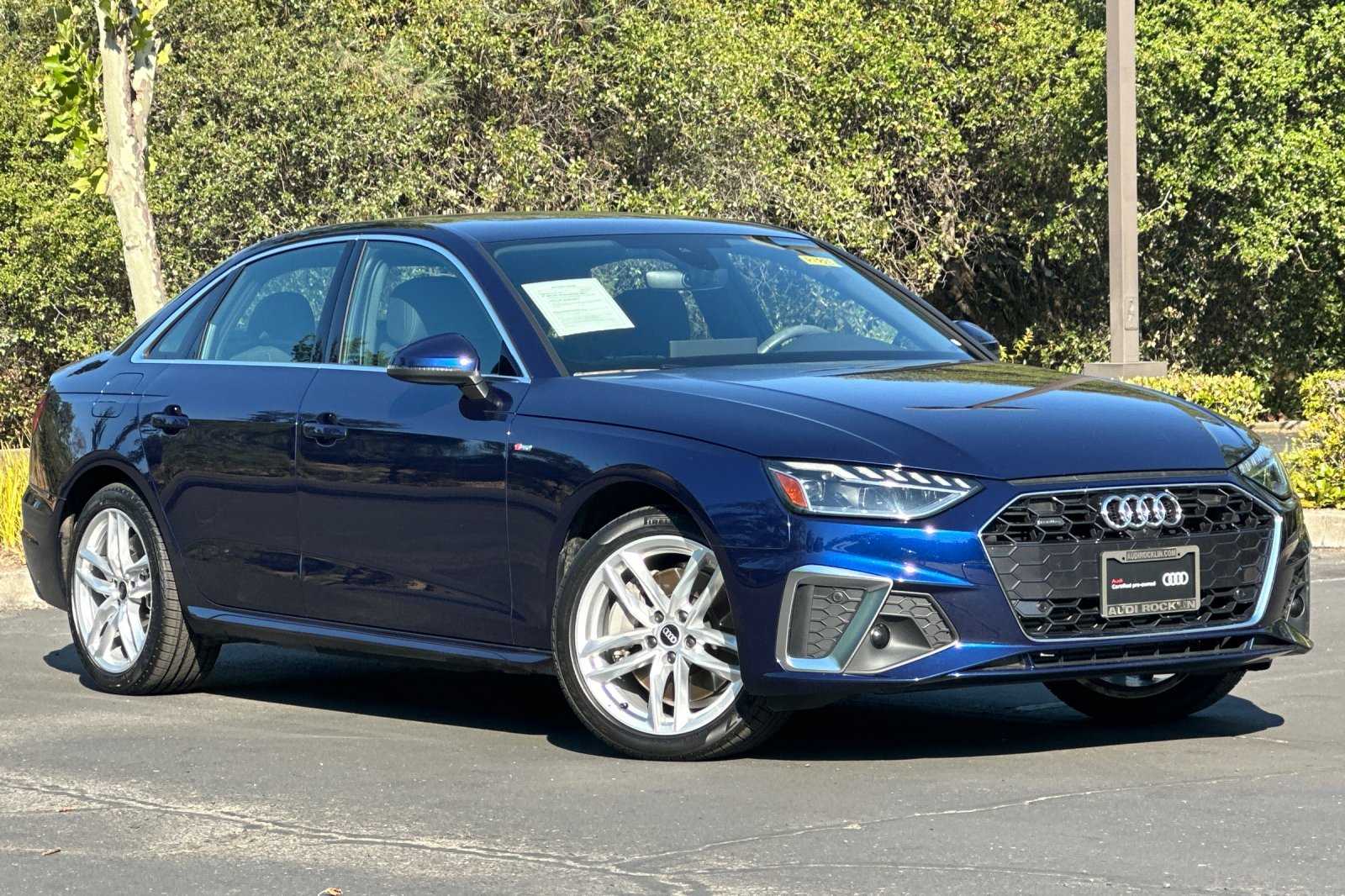 Certified 2021 Audi A4 Premium Plus with VIN WAUEAAF41MN006897 for sale in Rocklin, CA