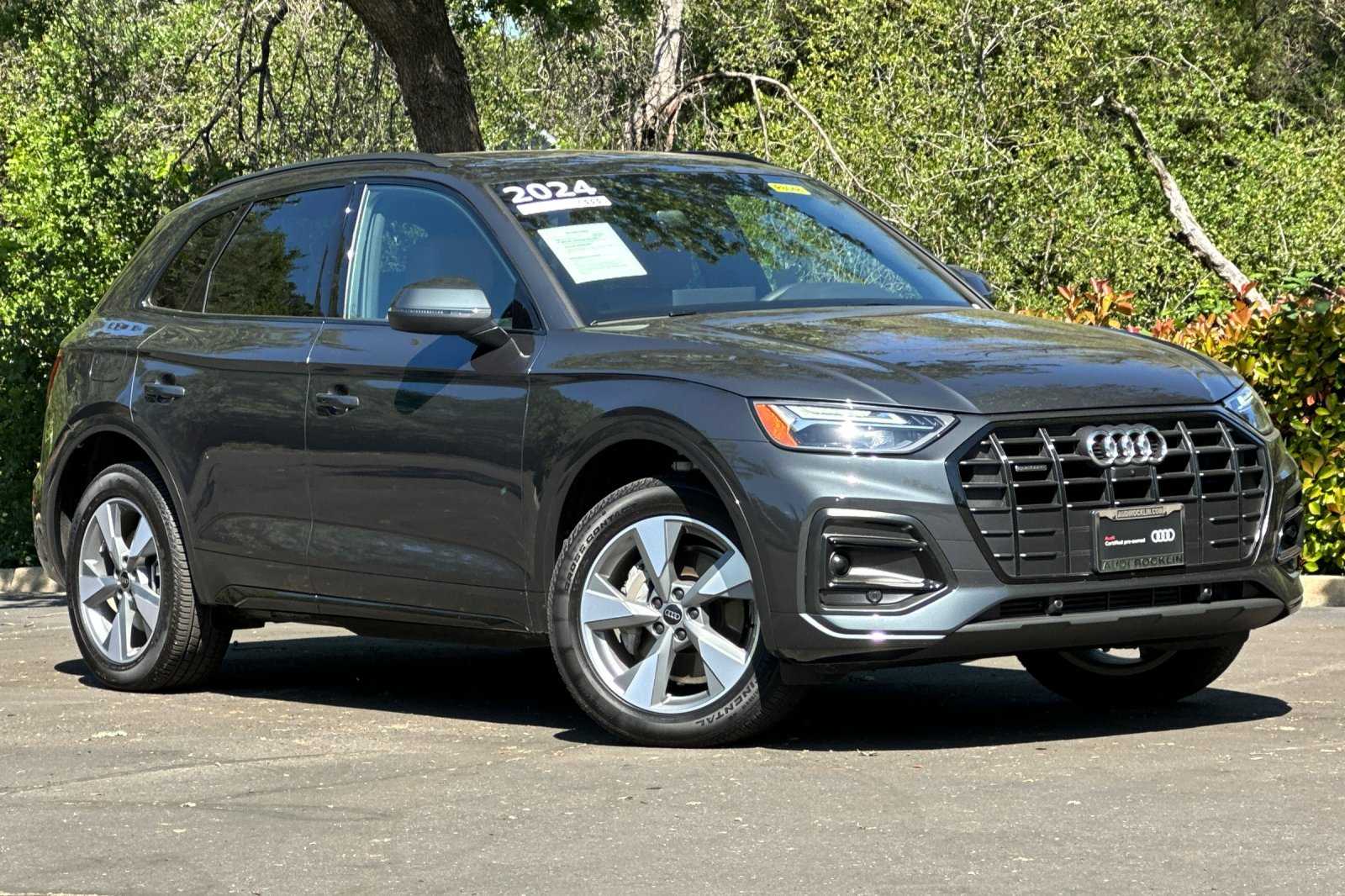 Certified 2024 Audi Q5 Premium Plus with VIN WA1BBAFY0R2130443 for sale in Rocklin, CA