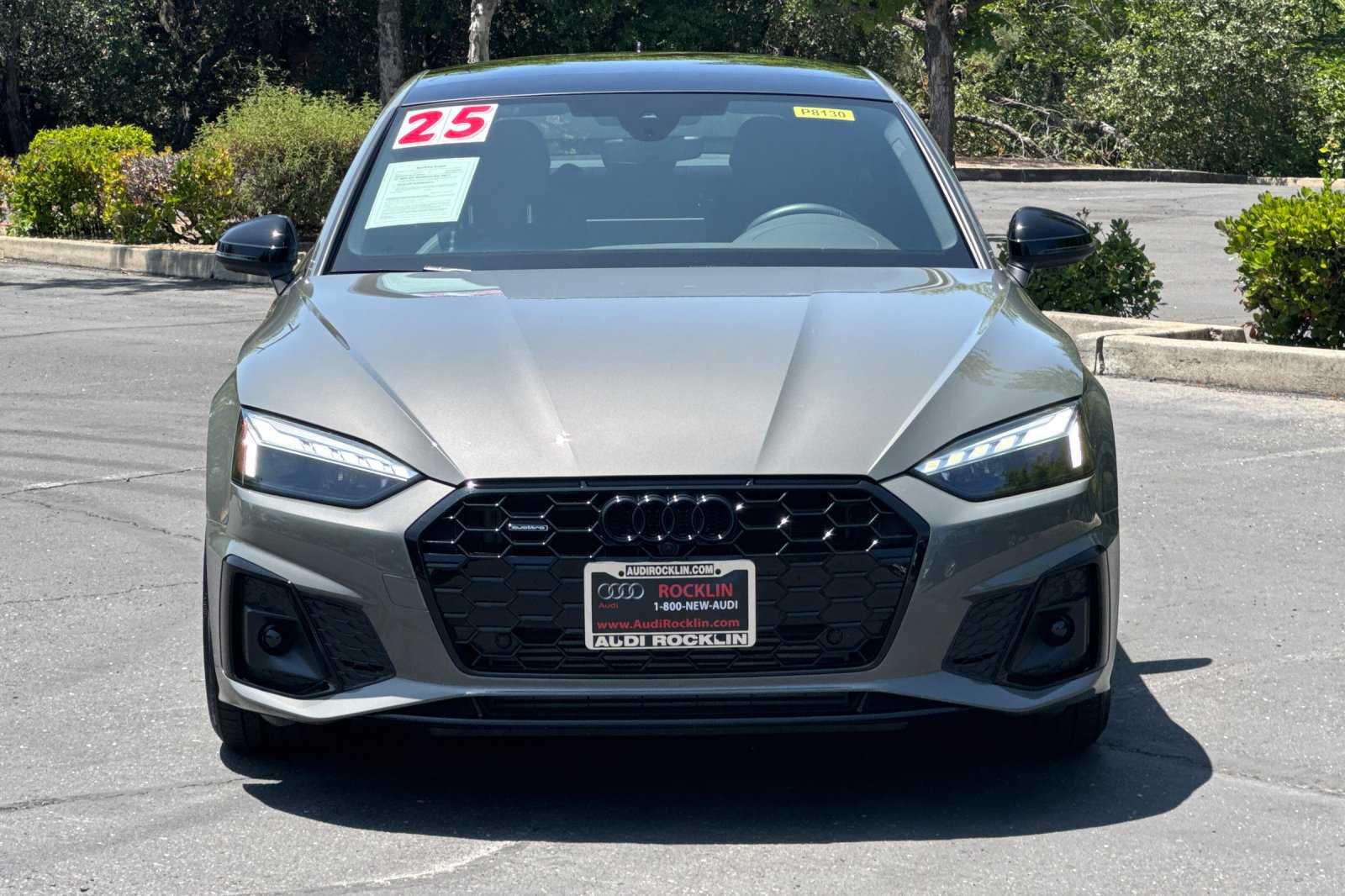 Used 2025 Audi A5 Sportback Premium Plus with VIN WAUFACF50SA005575 for sale in Rocklin, CA