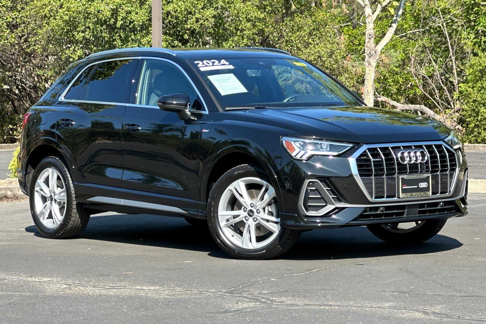 Certified 2024 Audi Q3 S Line Premium with VIN WA1DECF38R1019029 for sale in Rocklin, CA