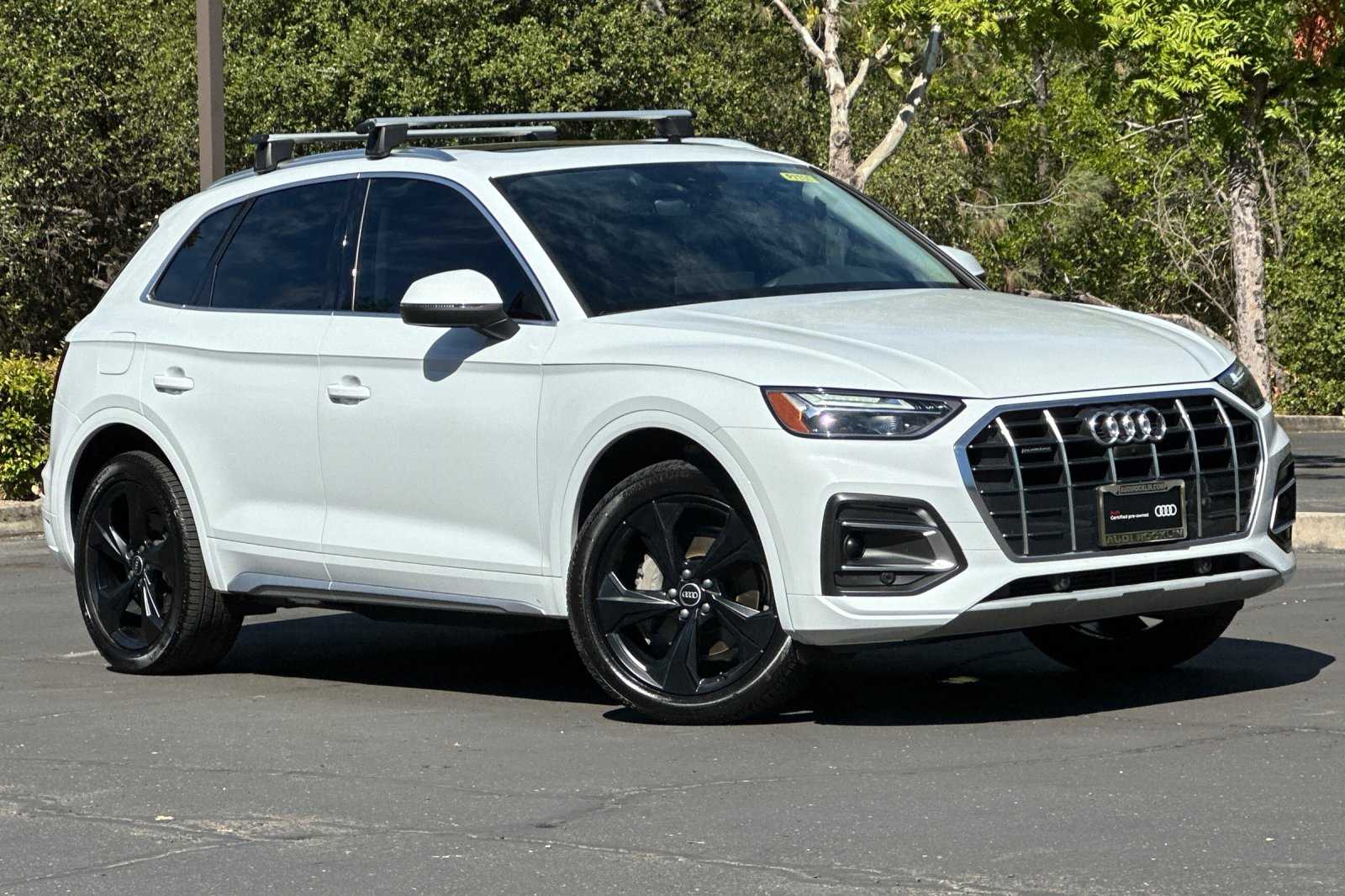 Certified 2021 Audi Q5 Premium Plus with VIN WA1BAAFY0M2131023 for sale in Rocklin, CA