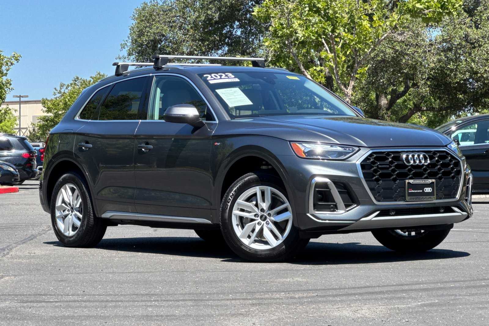 Certified 2023 Audi Q5 Premium with VIN WA1GAAFY1P2044113 for sale in Rocklin, CA