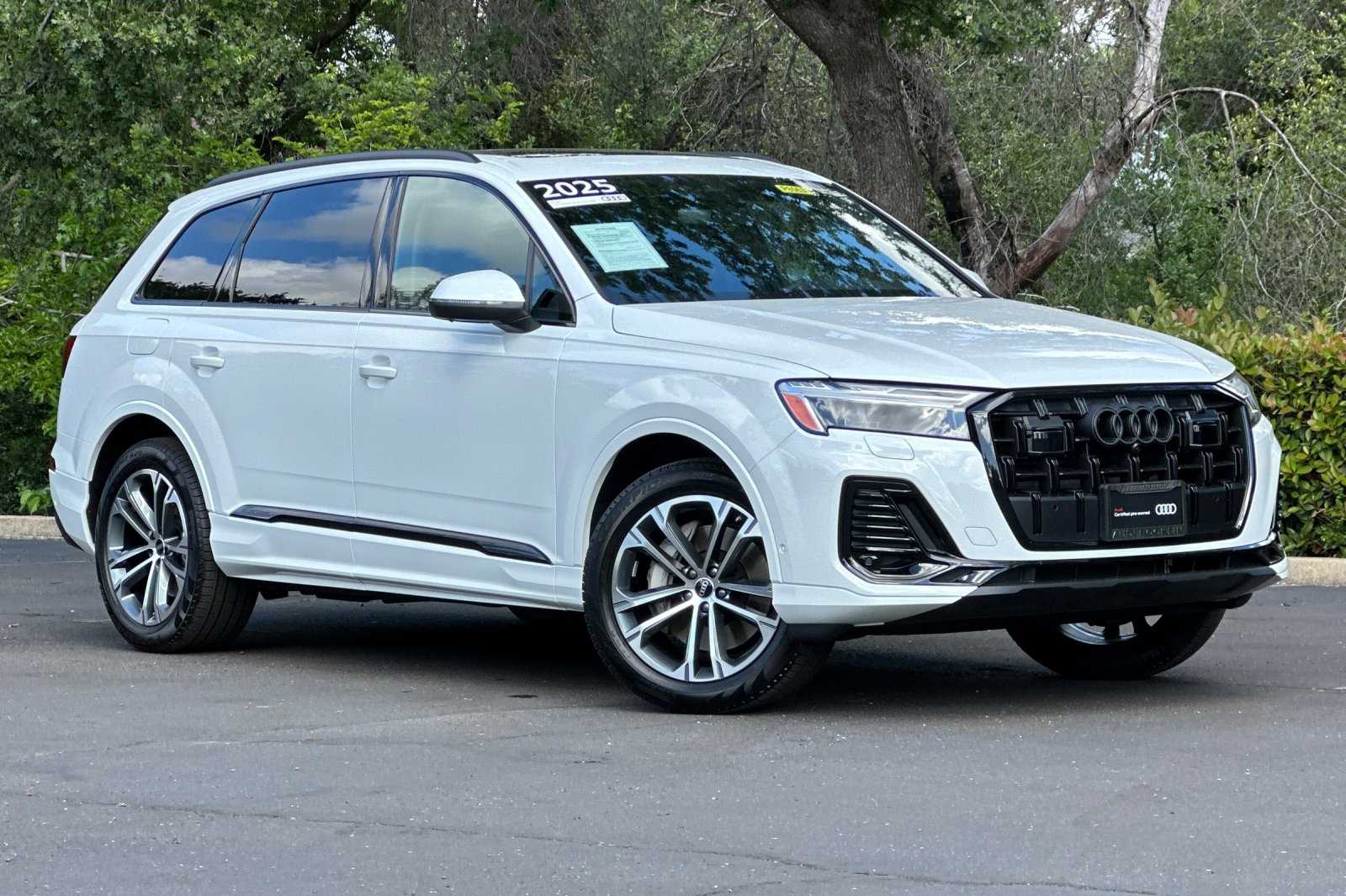 Certified 2025 Audi Q7 Premium Plus with VIN WA1LCBF75SD021548 for sale in Rocklin, CA