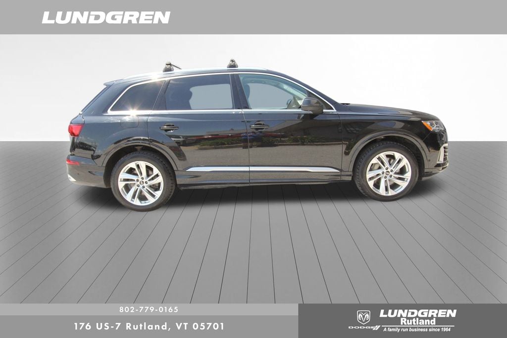 Used 2022 Audi Q7 Premium Plus with VIN WA1LXBF75ND011174 for sale in Rutland, VT