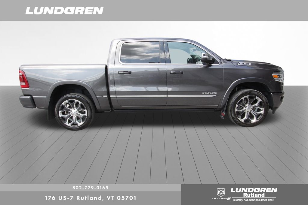 Used 2023 RAM Ram 1500 Pickup Limited with VIN 1C6SRFHT5PN632951 for sale in Rutland, VT