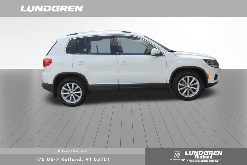 Used 2017 Volkswagen Tiguan Wolfsburg Edition with VIN WVGSV7AX5HK009500 for sale in Rutland, VT