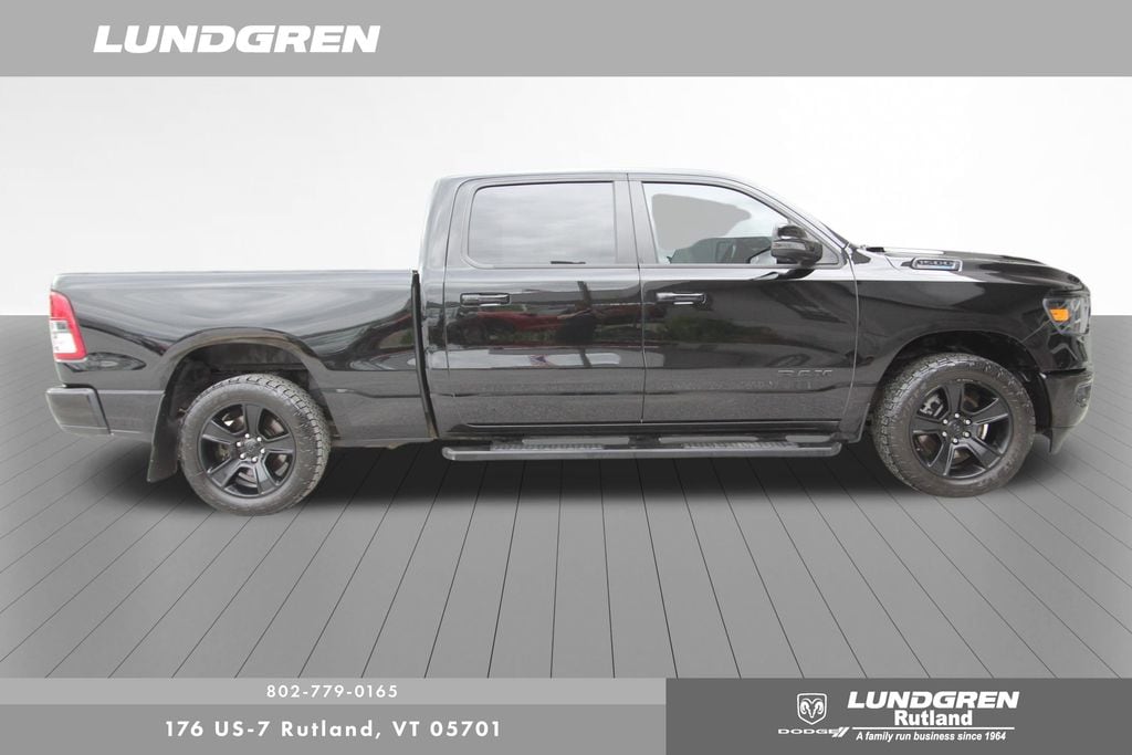 Used 2023 RAM Ram 1500 Pickup Big Horn/Lone Star with VIN 1C6SRFMTXPN524573 for sale in Rutland, VT