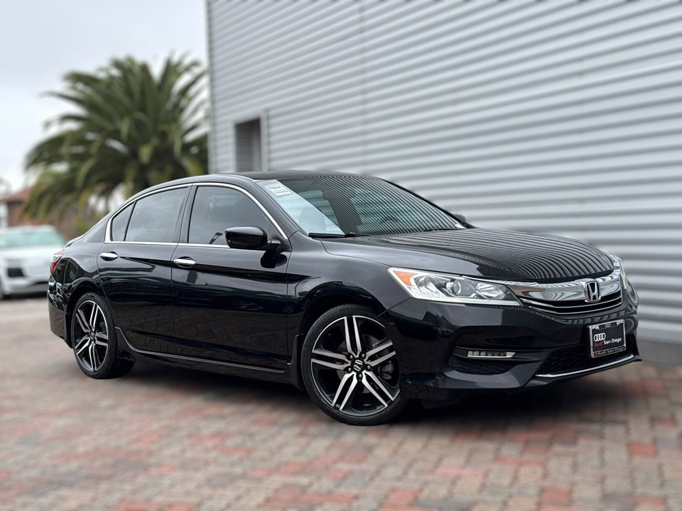 Used 2016 Honda Accord Sport with VIN 1HGCR2F58GA197636 for sale in San Diego, CA
