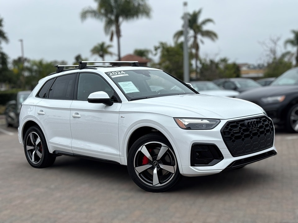 Certified 2024 Audi Q5 Premium Plus with VIN WA1EAAFY0R2135738 for sale in San Diego, CA