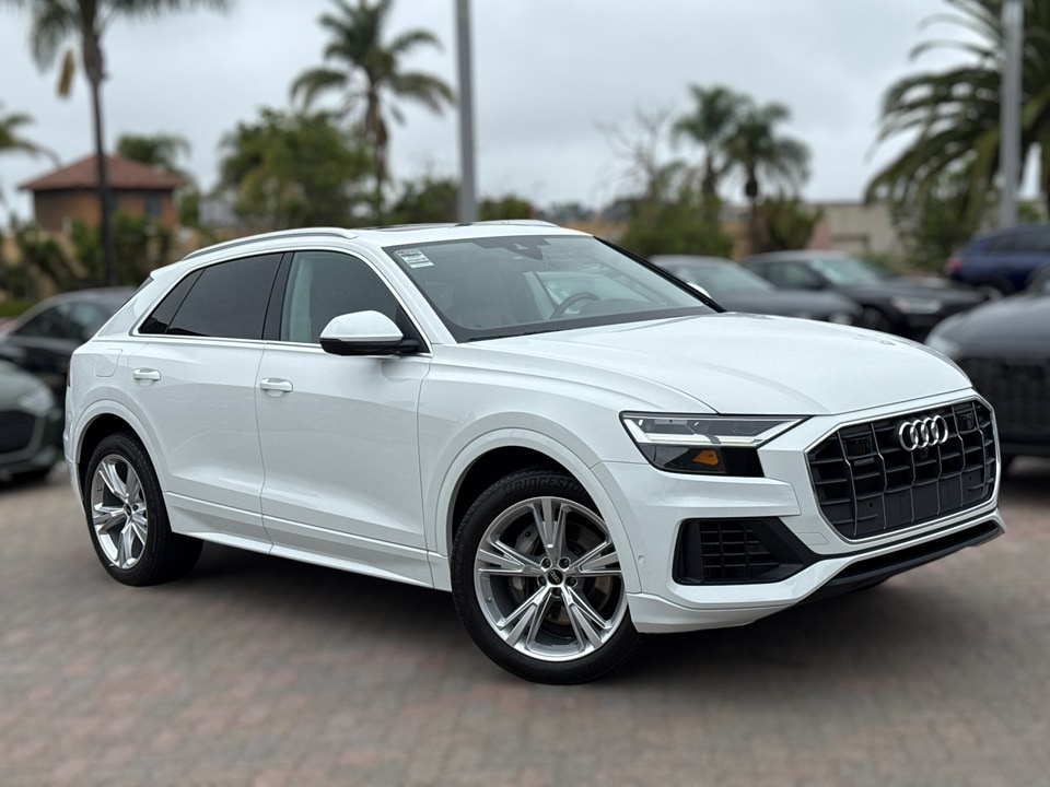 Used 2022 Audi Q8 Premium Plus with VIN WA1BVBF14ND019229 for sale in San Diego, CA