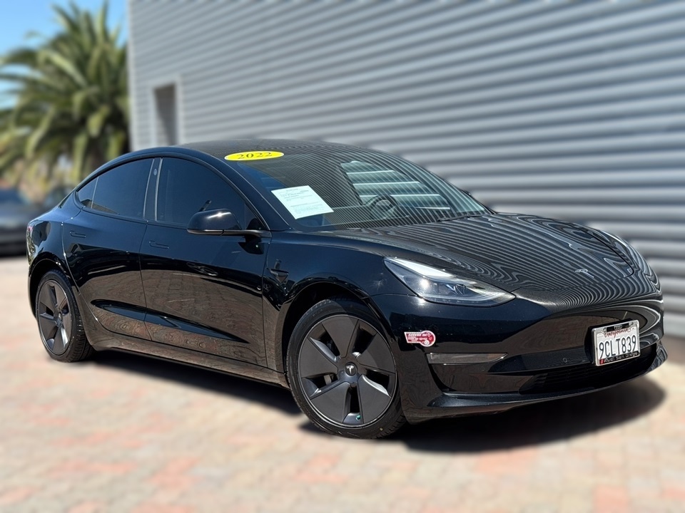Used 2022 Tesla Model 3 Long Range with VIN 5YJ3E1EB9NF324006 for sale in San Diego, CA