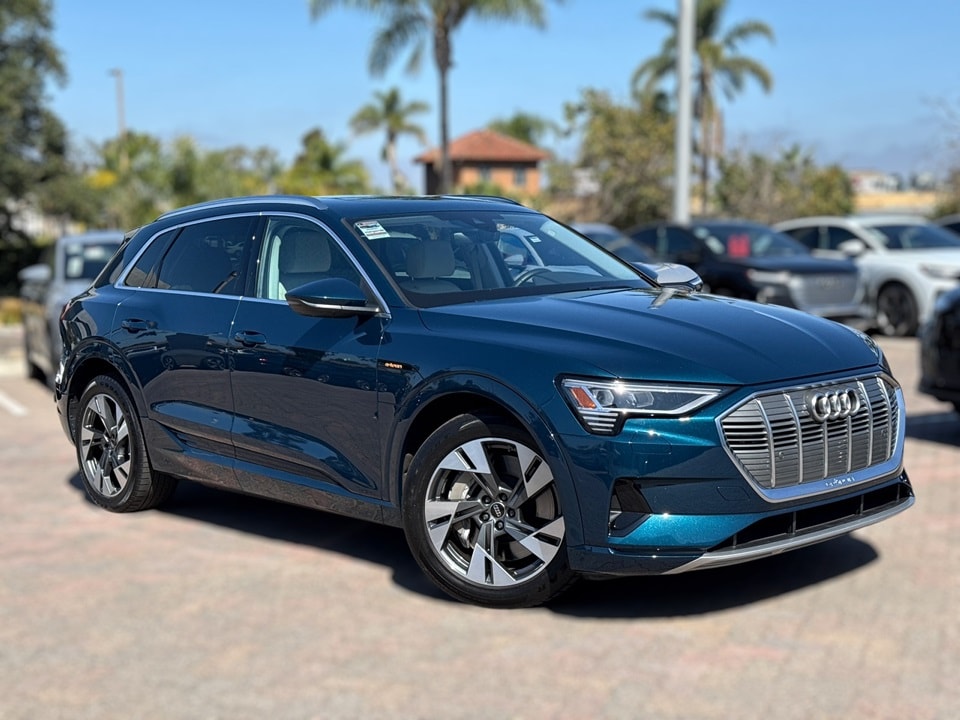 Used 2023 Audi e-tron Premium with VIN WA1AAAGE8PB011636 for sale in San Diego, CA