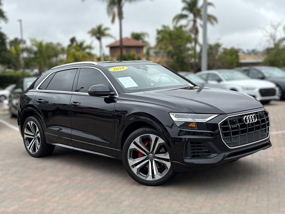 Used 2019 Audi Q8 Premium Plus with VIN WA1BVAF17KD040016 for sale in San Diego, CA