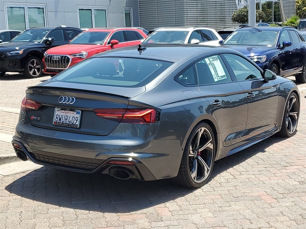 Certified 2021 Audi RS 5 Sportback Base with VIN WUAAWCF57MA903112 for sale in San Diego, CA