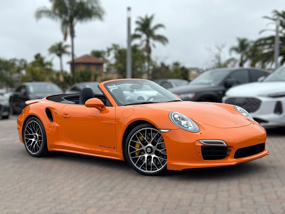 Used 2014 Porsche 911 Turbo S with VIN WP0CD2A95ES173602 for sale in San Diego, CA