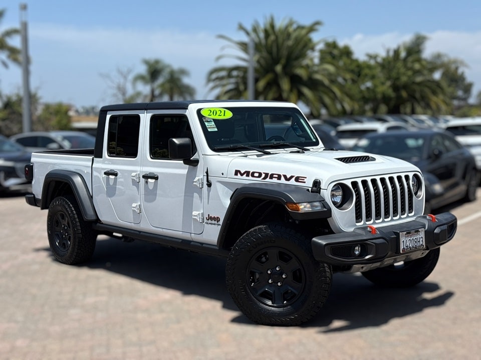 Used 2021 Jeep Gladiator Mojave with VIN 1C6JJTEG9ML593085 for sale in San Diego, CA