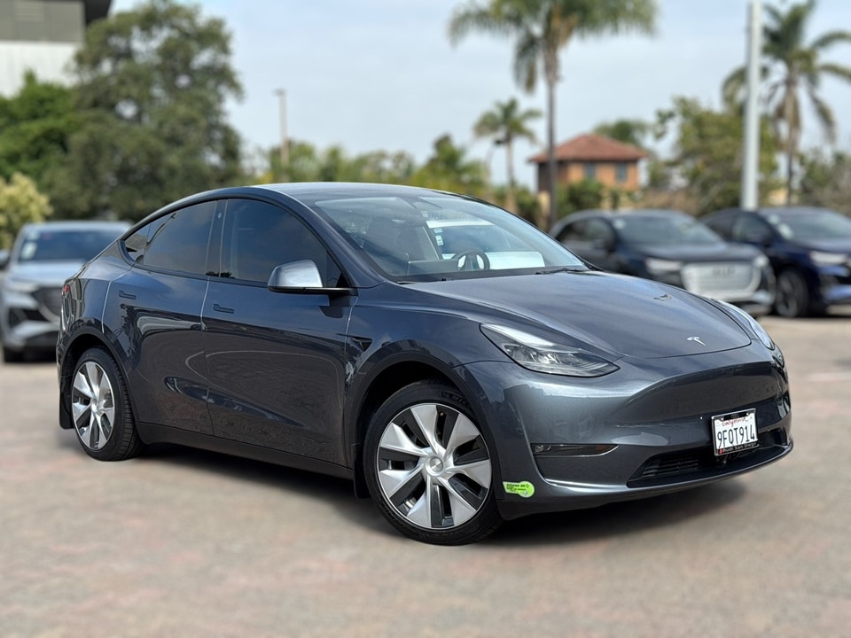 Used 2023 Tesla Model Y Long Range with VIN 7SAYGAEEXPF689956 for sale in San Diego, CA