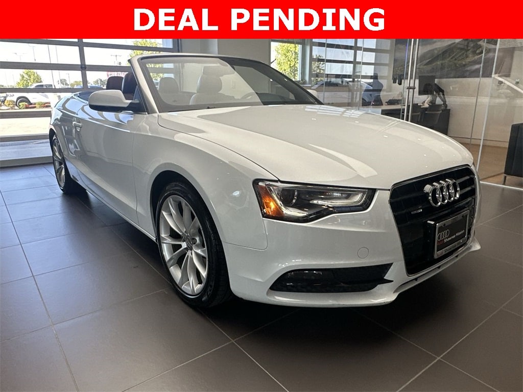 Used 2013 Audi A5 Premium with VIN WAULFAFH3DN008419 for sale in Merriam, KS