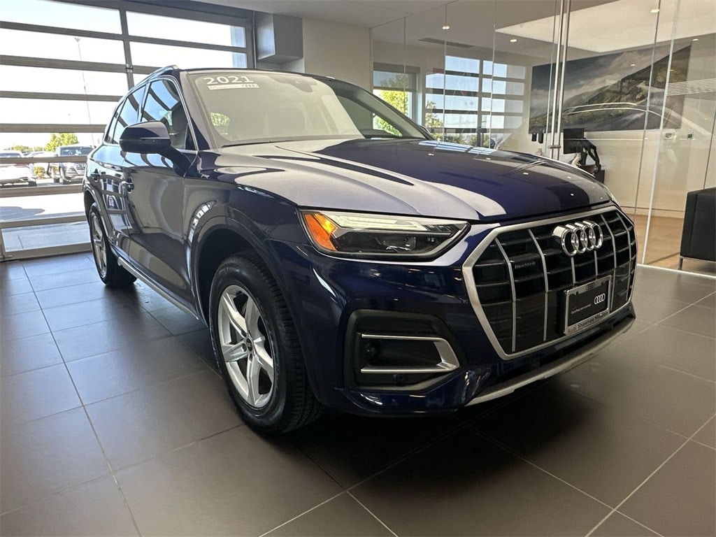 Used 2021 Audi Q5 Premium with VIN WA1AAAFY1M2053458 for sale in Kansas City