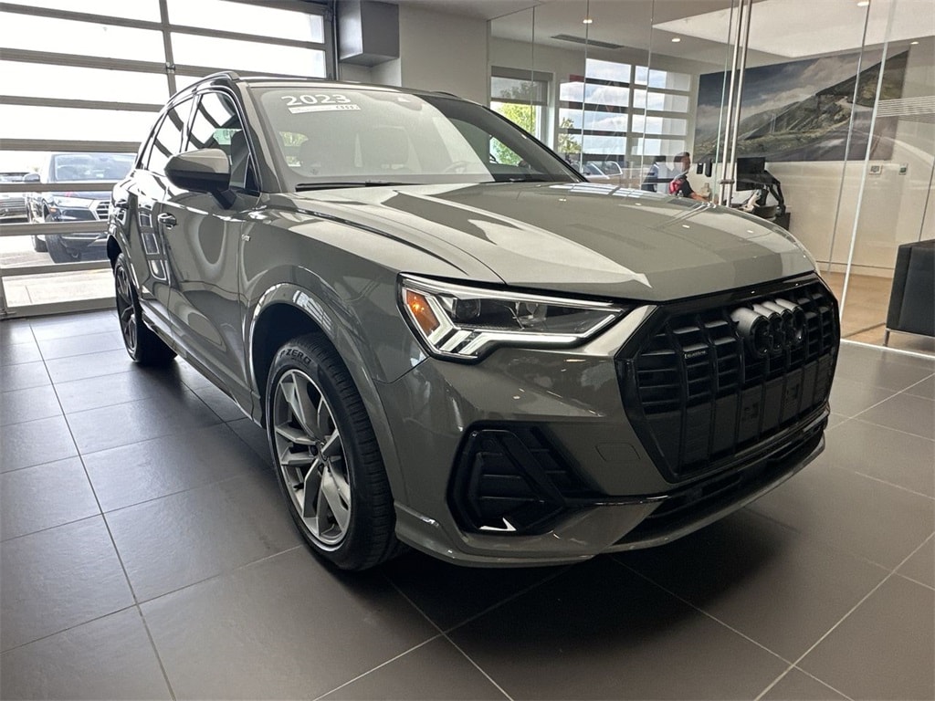 Certified 2023 Audi Q3 S Line Premium Plus with VIN WA1EECF38P1145294 for sale in Kansas City