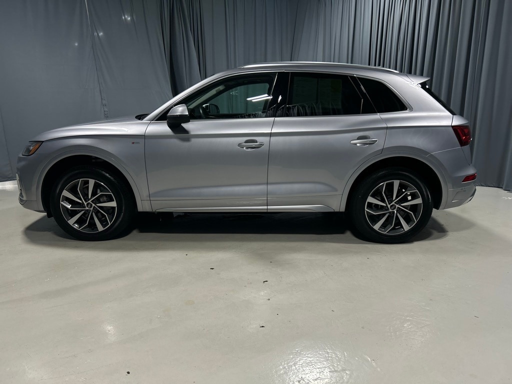 Certified 2023 Audi Q5 Premium Plus with VIN WA1EAAFY1P2140069 for sale in Shrewsbury, MA