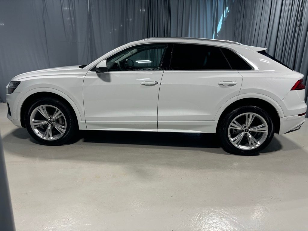 Used 2023 Audi Q8 Premium Plus with VIN WA1BVBF12PD011911 for sale in Shrewsbury, MA