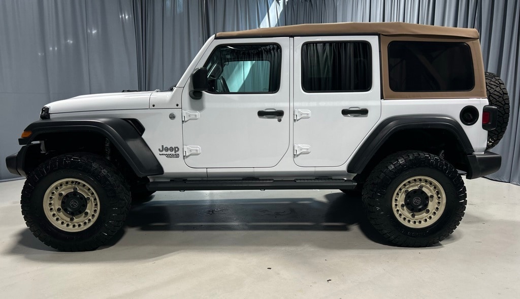 Used 2019 Jeep Wrangler Unlimited Sport S with VIN 1C4HJXDG0KW628687 for sale in Shrewsbury, MA