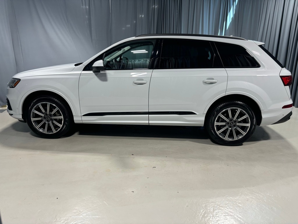 Certified 2023 Audi Q7 Premium Plus with VIN WA1LCBF76PD026328 for sale in Shrewsbury, MA