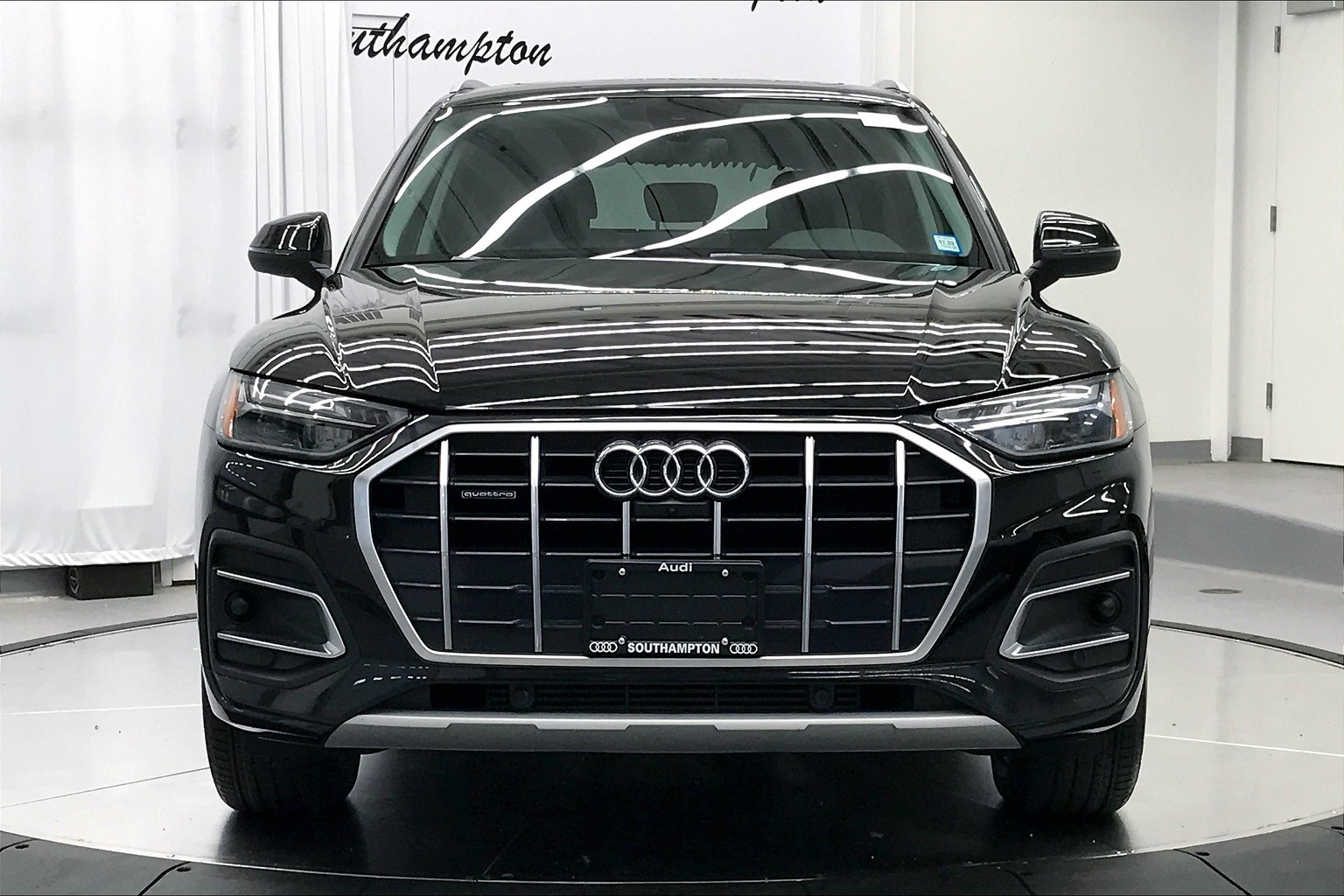 Certified 2021 Audi Q5 Premium Plus with VIN WA1BAAFY7M2040914 for sale in Southampton, NY