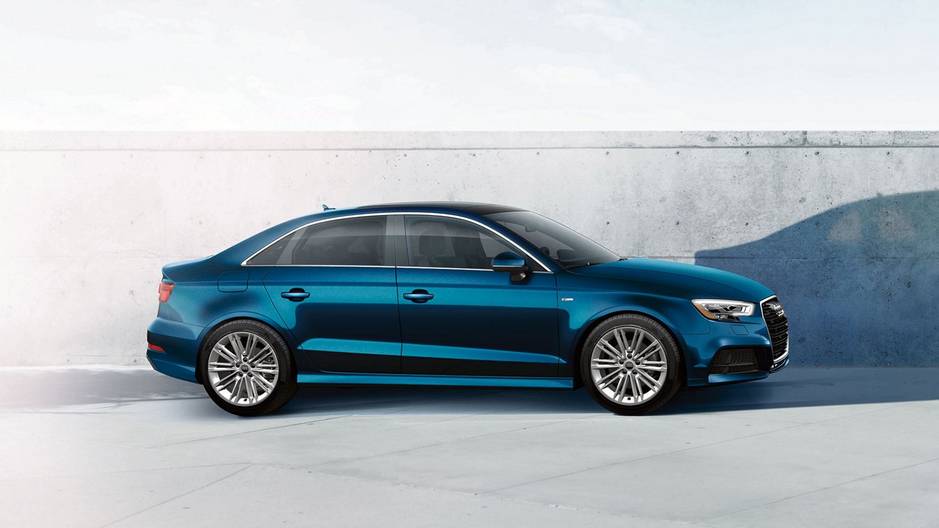 2017_Audi_A3_sedan_exterior_blue_profile