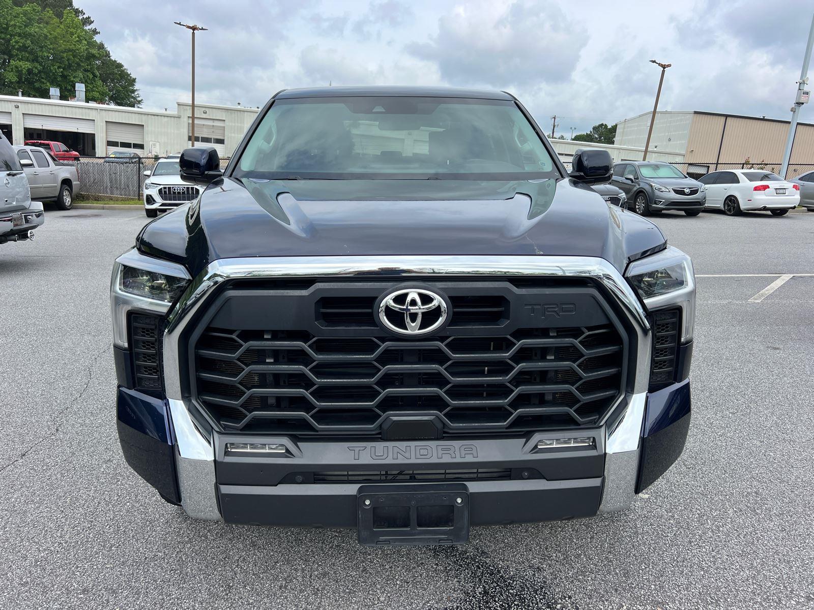 Used 2023 Toyota Tundra SR5 with VIN 5TFLA5DB2PX067607 for sale in Union City, GA