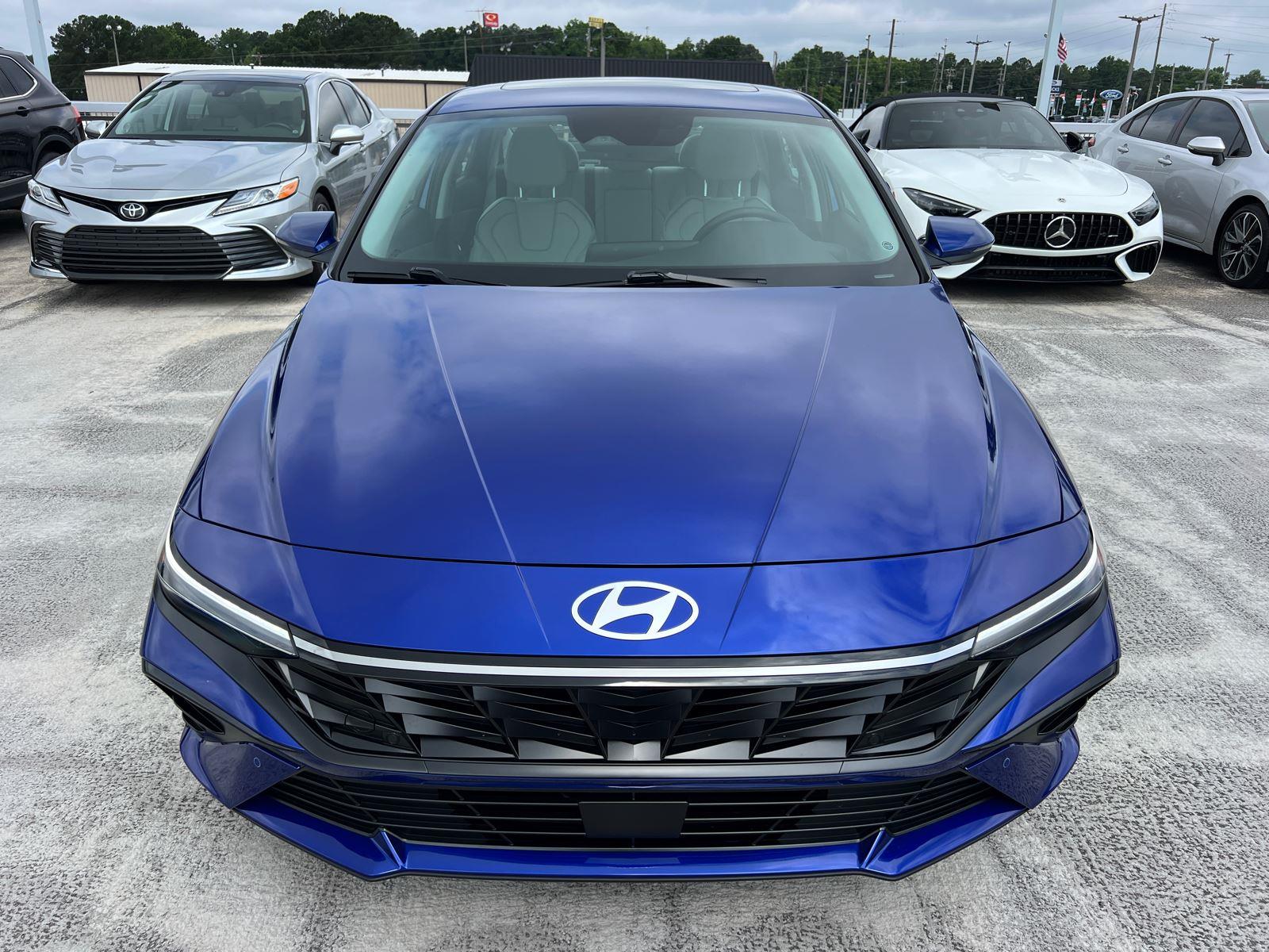 Used 2024 Hyundai Elantra Limited with VIN KMHLN4DJ4RU112245 for sale in Union City, GA